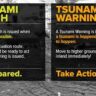 tsunami watch